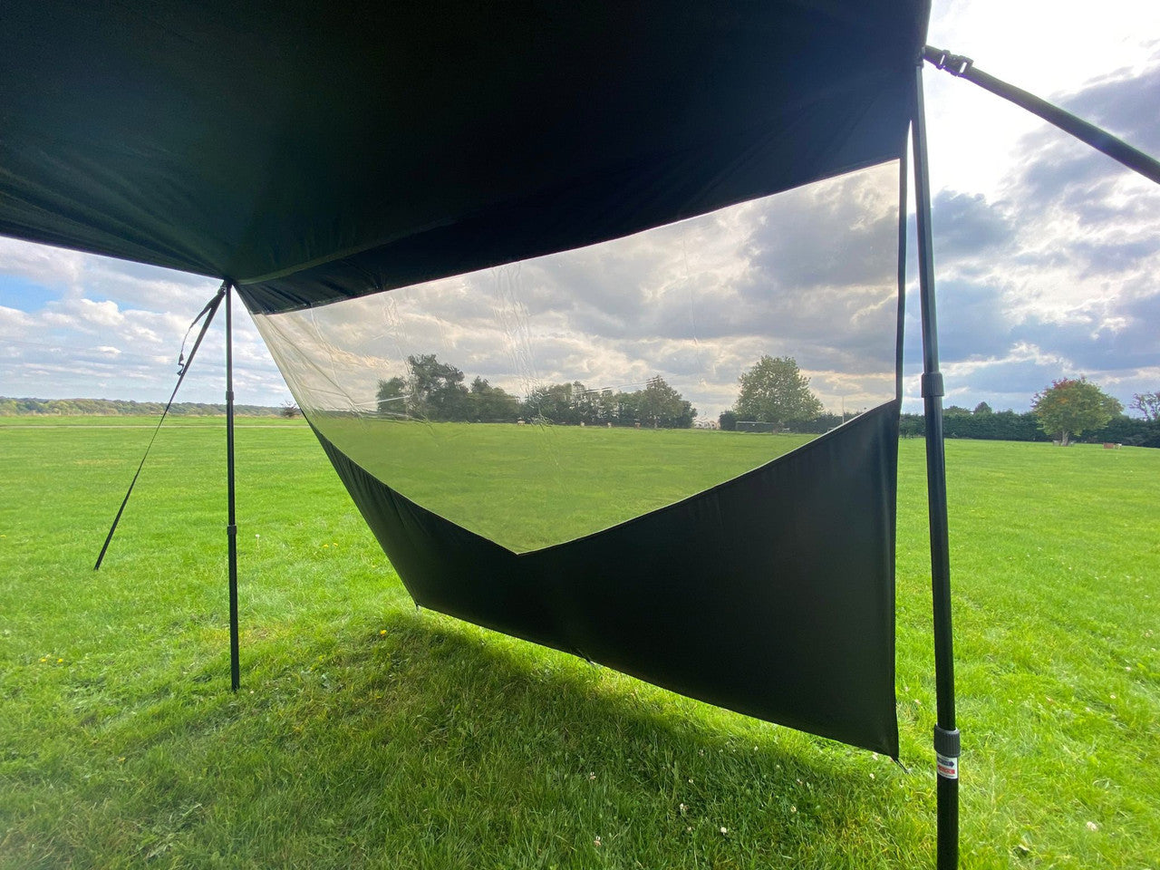Olpro Rectangle Canopy with Window (Charcoal)