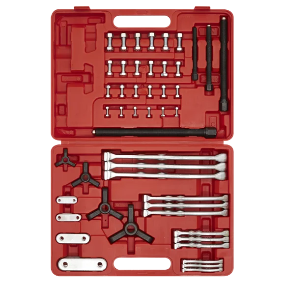 Sealey Gear Reversible Puller Set 4pc Triple Leg AK79