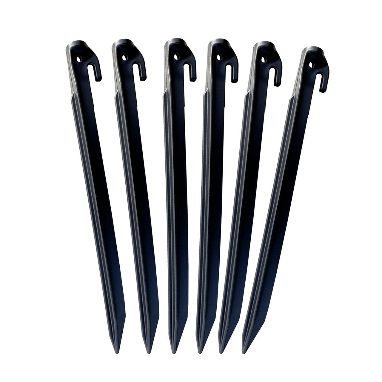 Olpro Pack of 6 Extra Long and Strong 30cm Nylon Tent Peg