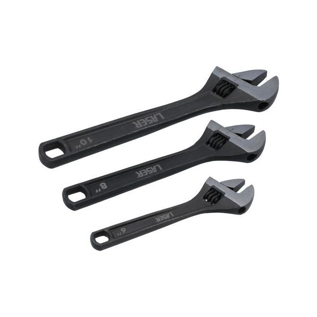 Laser Adjustable Wrench Set 3pc 8677
