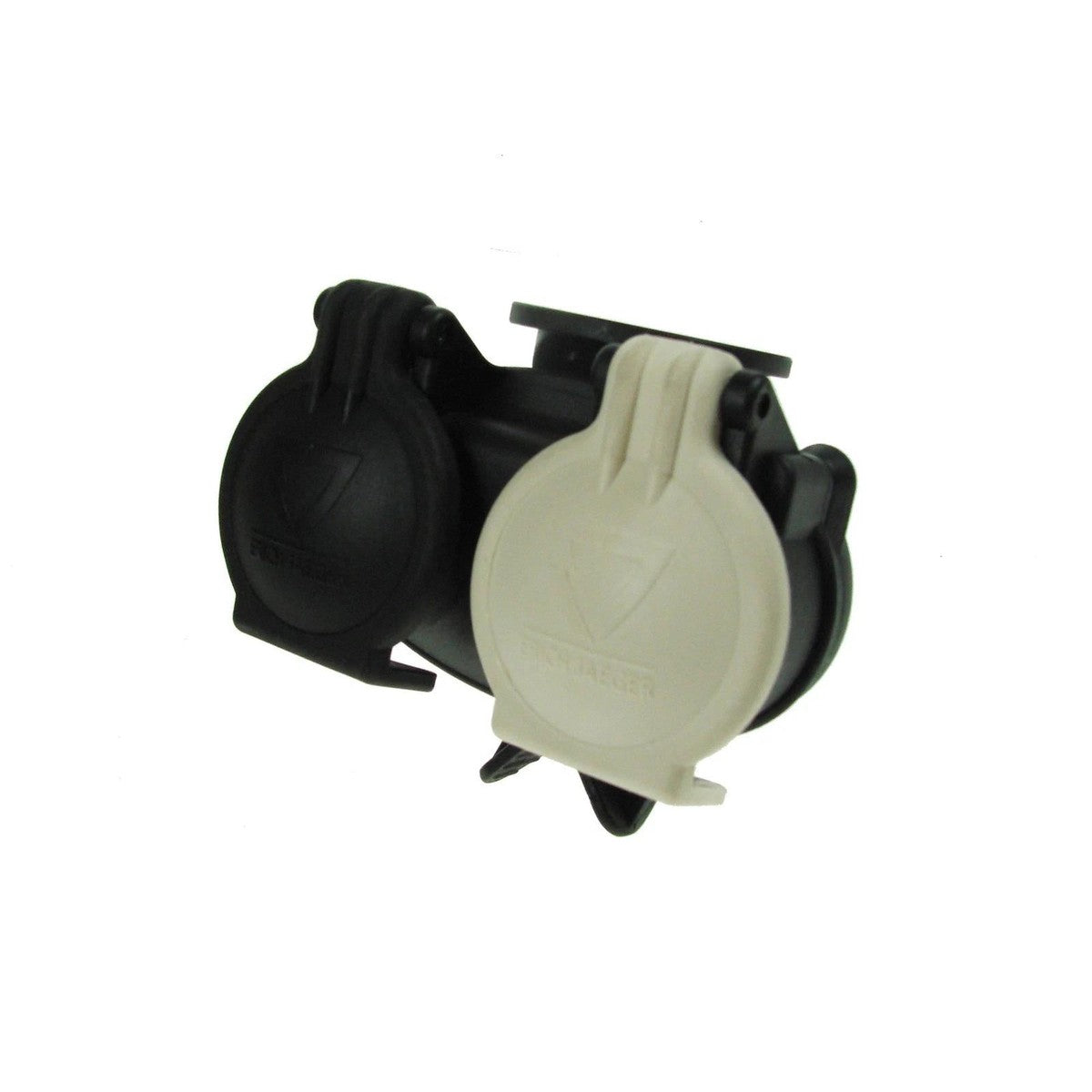 CONVERSION ADAPTOR 13PLG-2x7SKT JAEGER BK