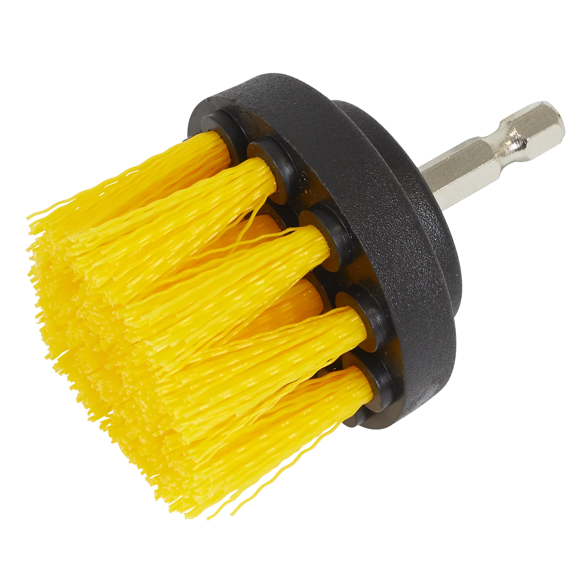 Sealey Drill Brush Set 8 Piece with 150mm Quick Chuck Holder