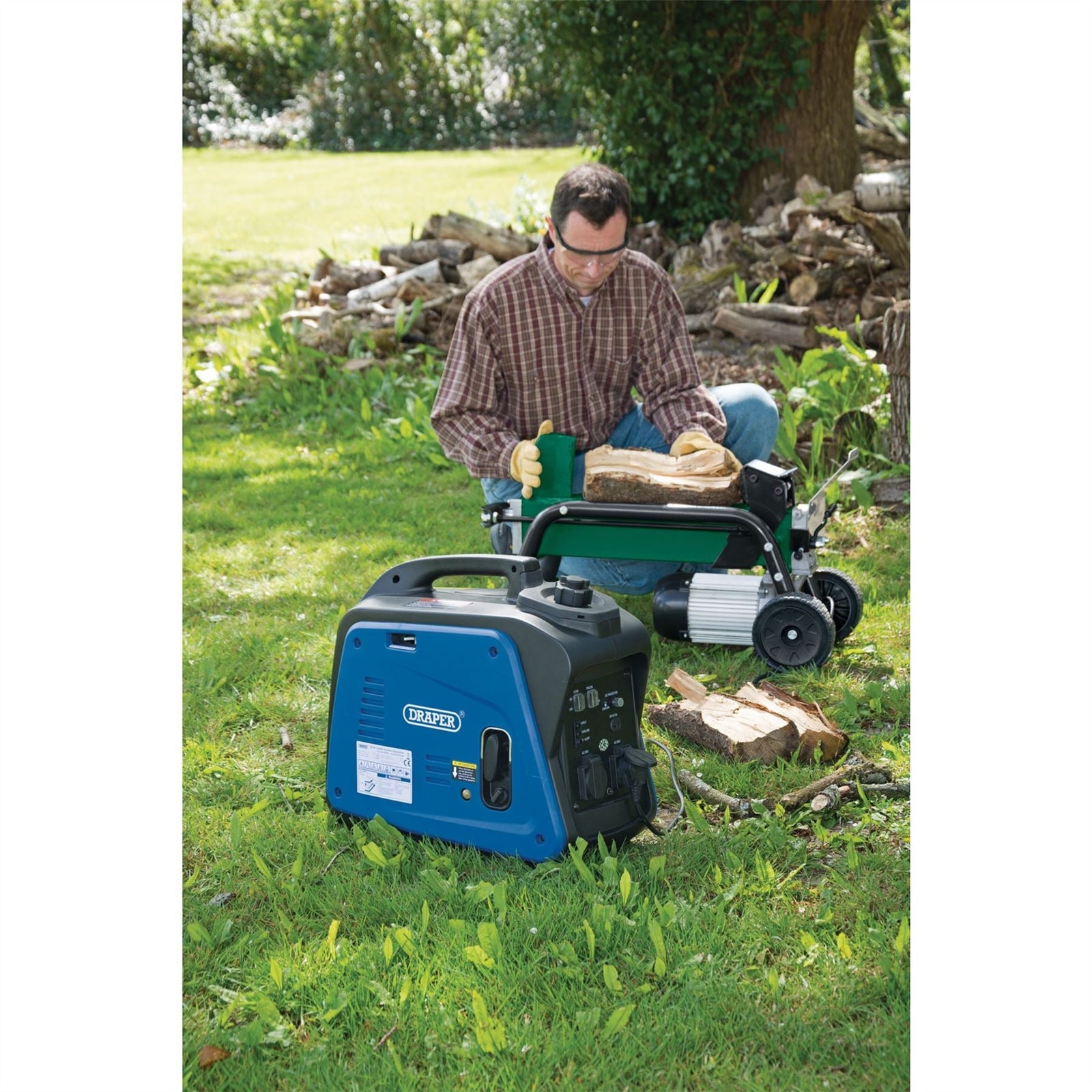 Draper Petrol Inverter Generator, 1700W 80956