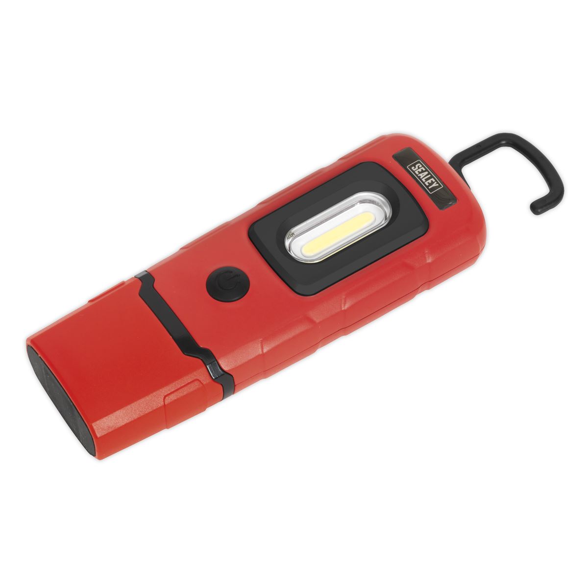 Sealey Rechargeable LED Inspection Lamp 360 COB Work Light Super Bright Red