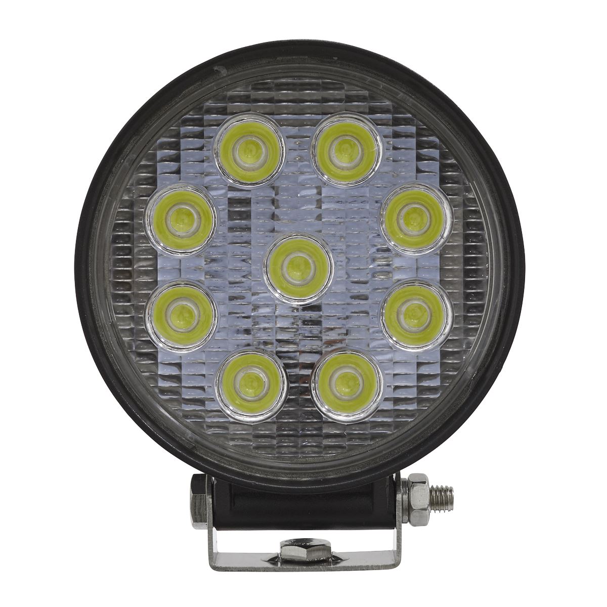 Sealey Round Worklight with Mounting Bracket 27W LED LED3R