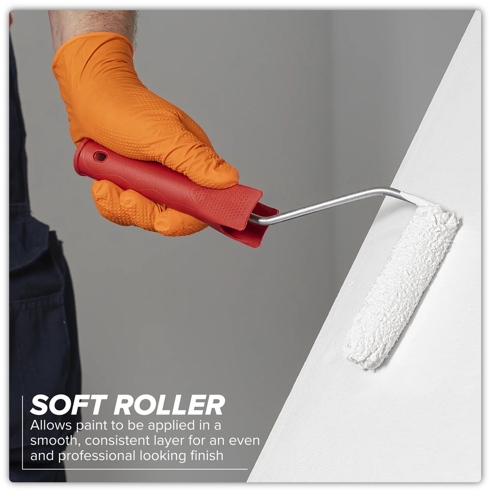 Sealey 4" Paint Roller Set with Tray - Model PR4