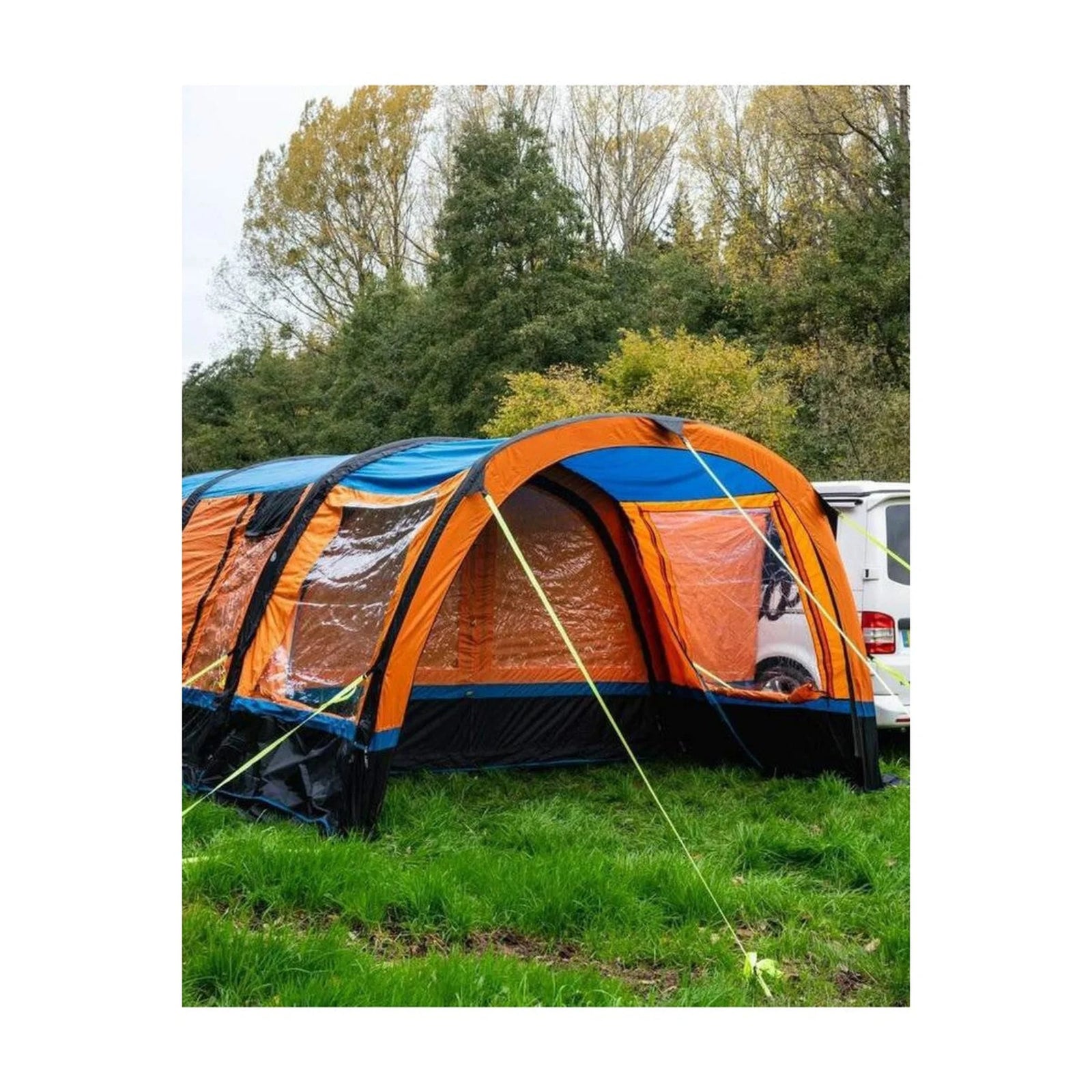OLPRO Cocoon Breeze Campervan Awning Extension Orange & Black