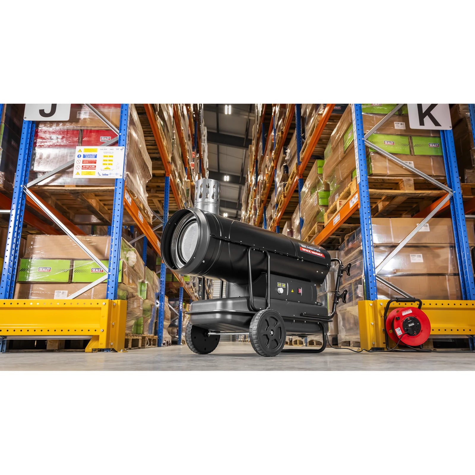 Sealey Space Warmer® ABI1700 Kerosene Heater 170,000 Btu/hr