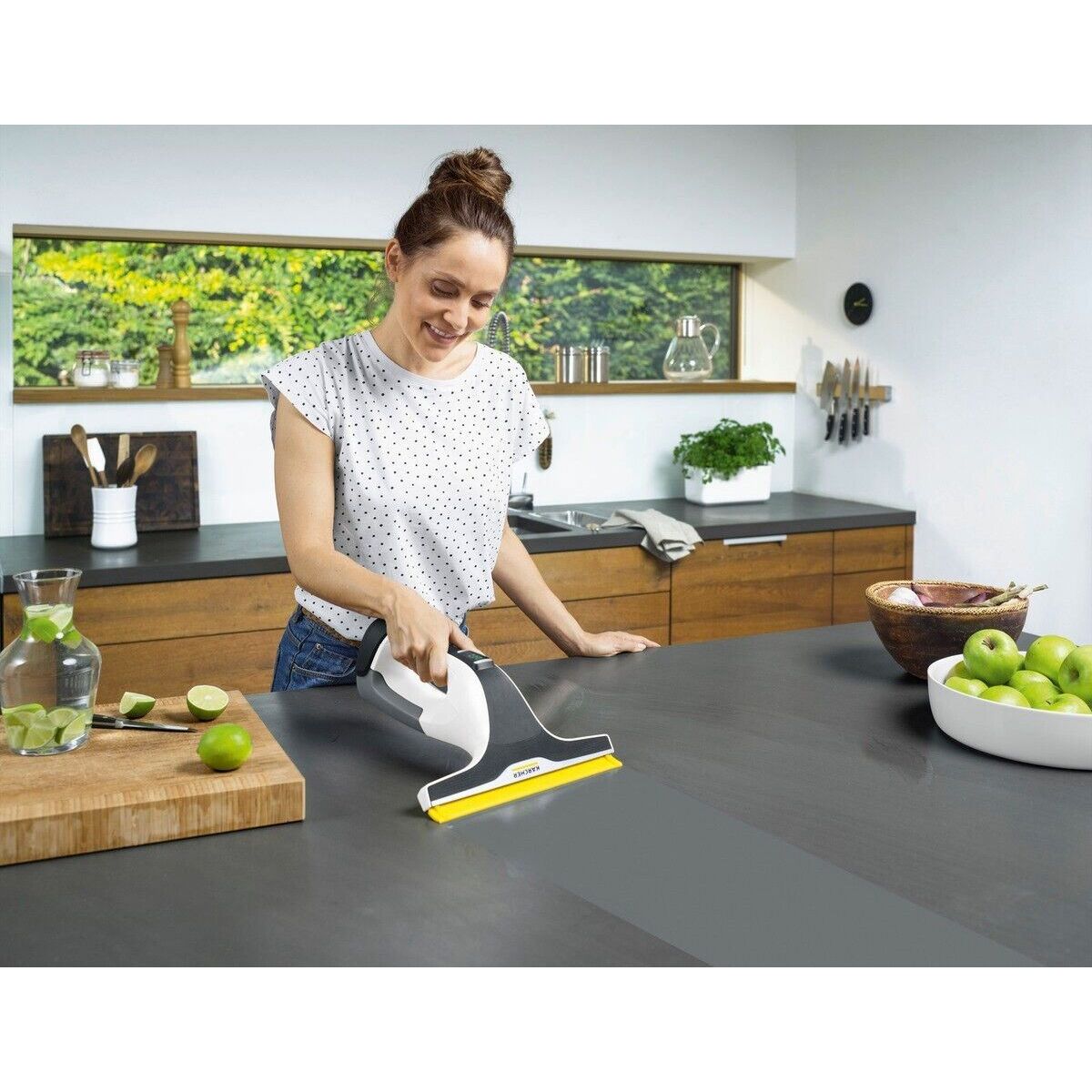 Karcher WV6 Plus Window Vacuum Steam Cleaner Vacuum 1633751�