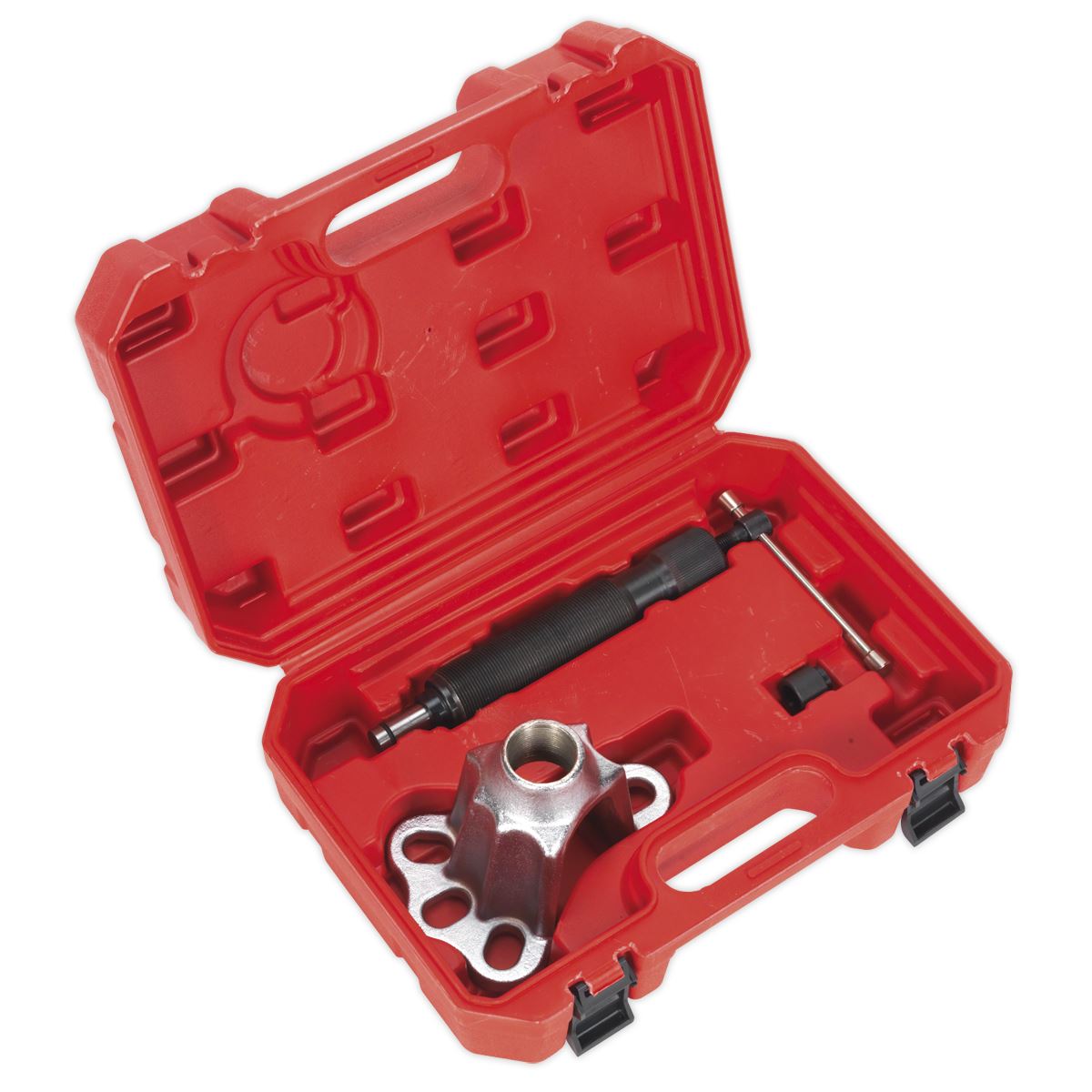 Sealey Hydraulic Hub Puller Set 10 Tonne Ram Drive Shaft for Four Five Stud Hubs