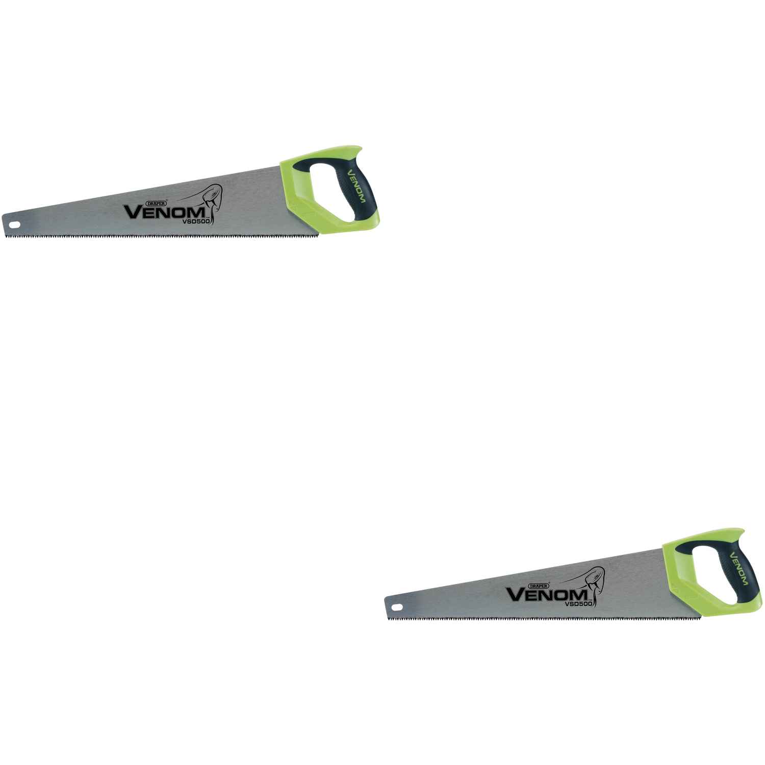 Draper Venom® First Fix Double Ground Handsaw, , 7tpi/8ppi 500-550mm