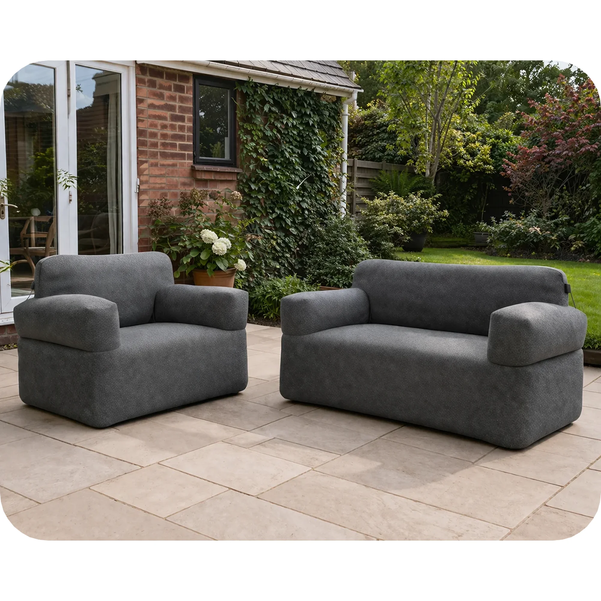 Quest Inflatable Sofa Plus F6042 Outdoor Comfort