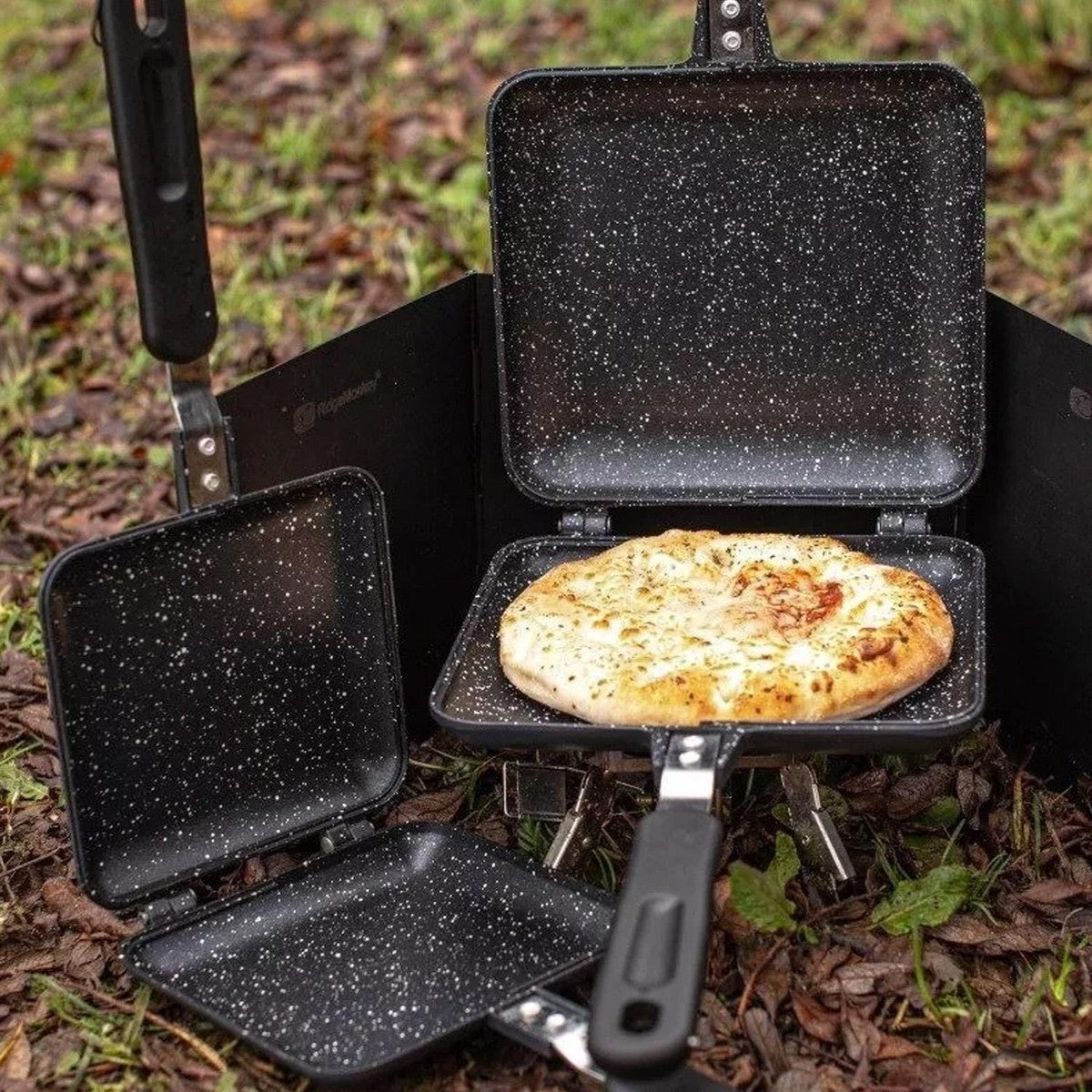 RidgeMonkey Classic Sandwich Toaster XL Granite Edition Camping Outdoor Cooking
