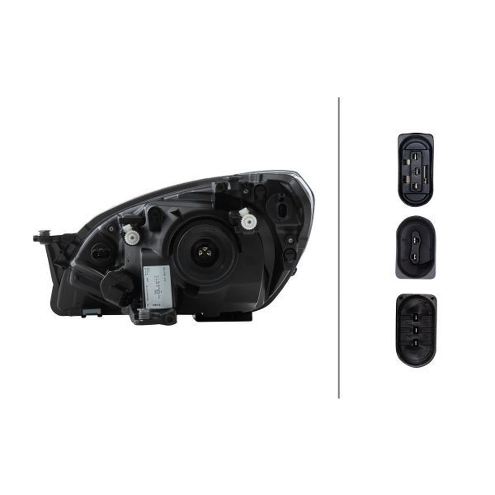 Hella Headlight Headlamp W21/5W Right 1EJ 010 672-021