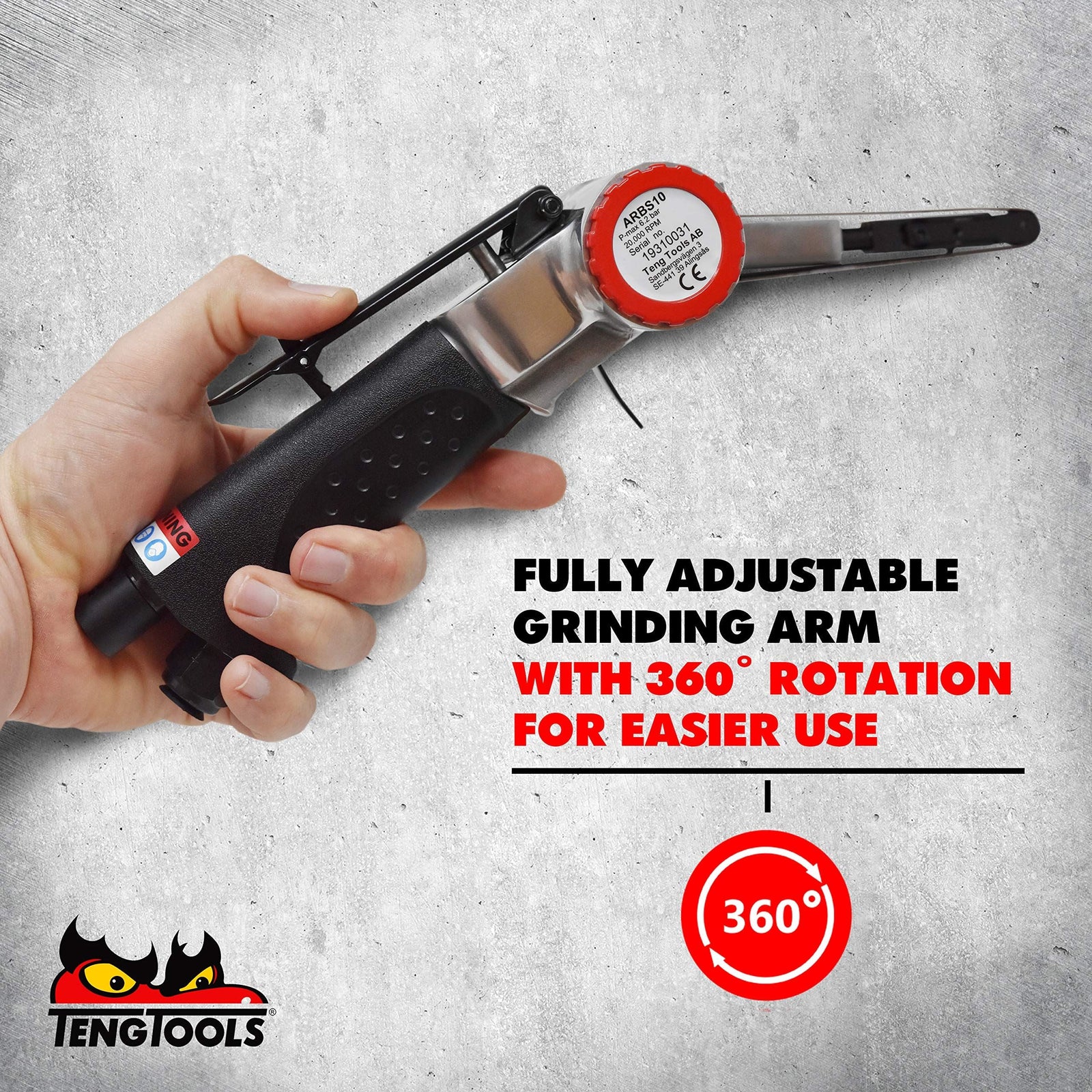 Teng Tools Air Belt Sander