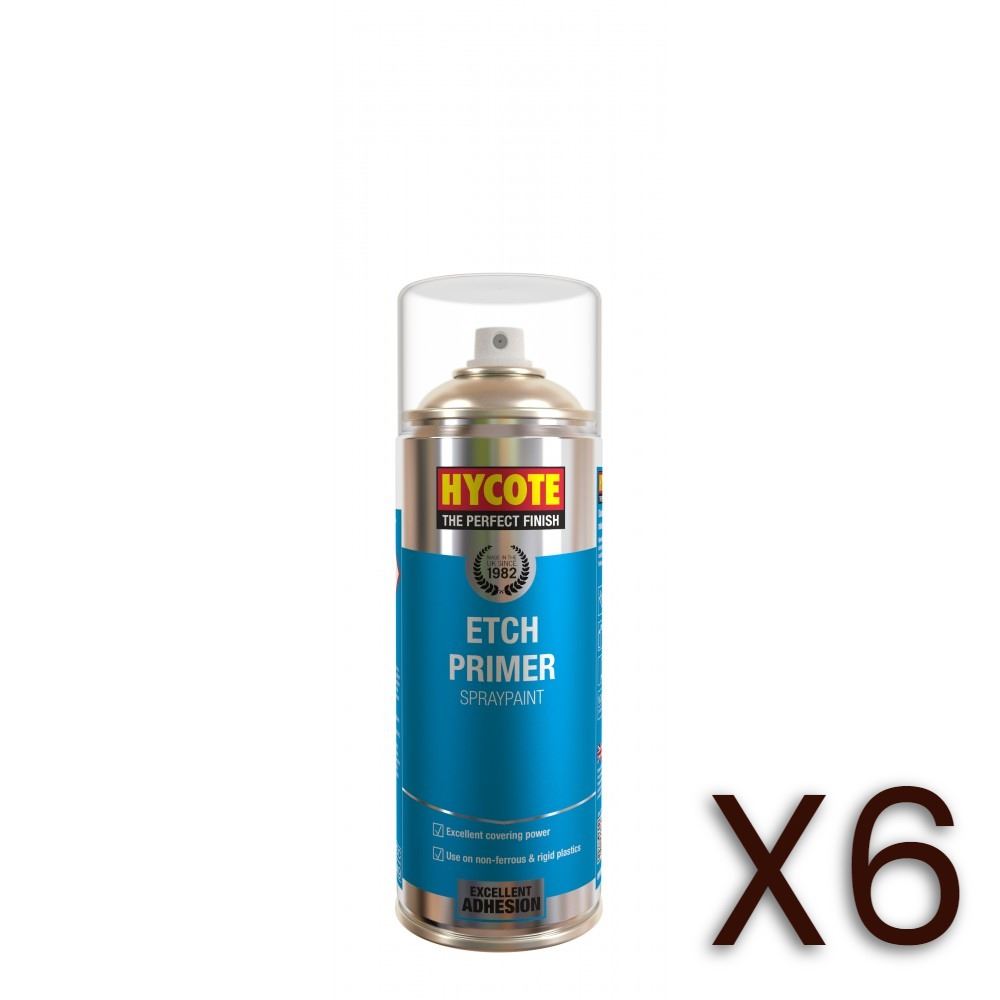 6x Hycote XUK433 Etch Primer 400ml C/O