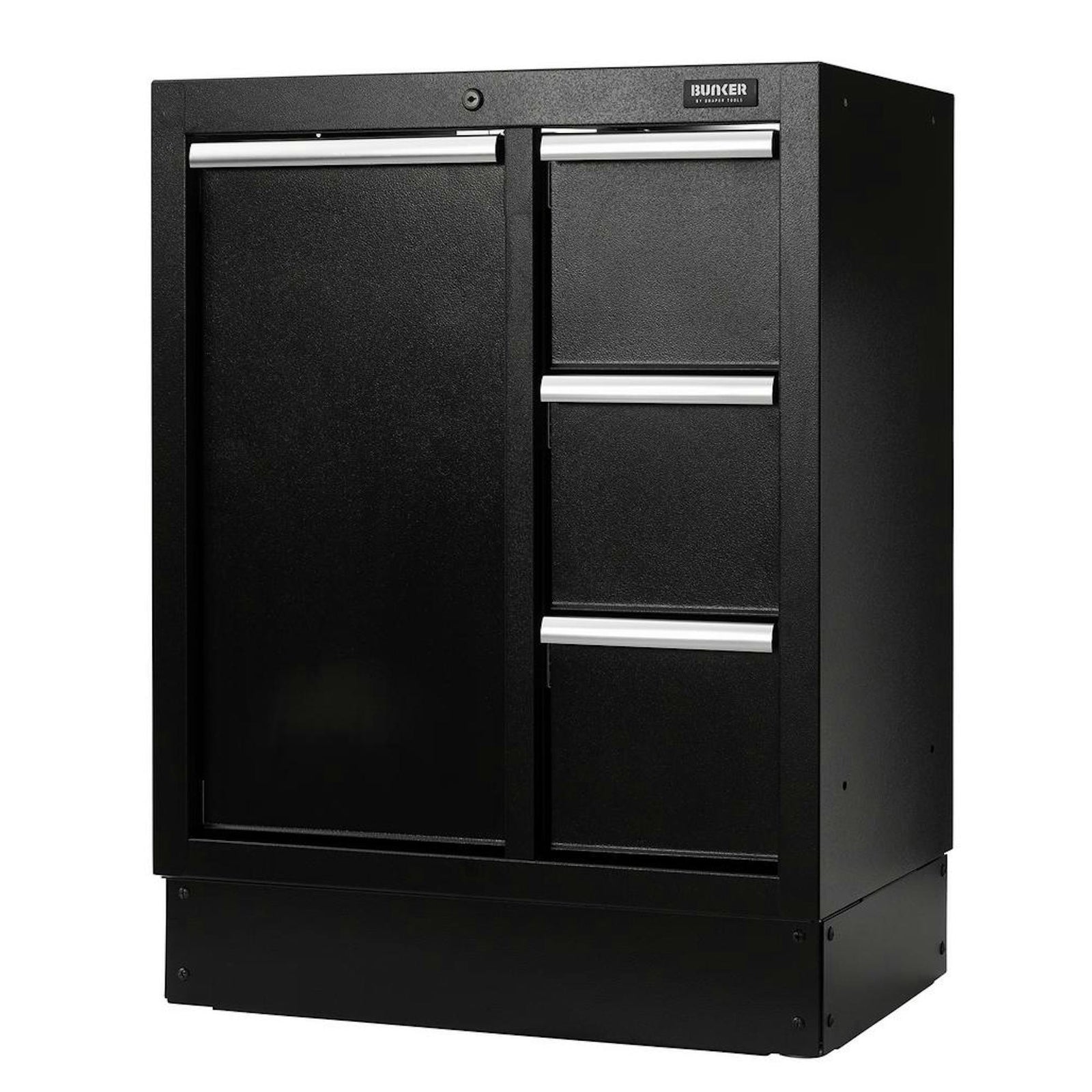 Draper BUNKER Modular Power Tool Base Cabinet, 4 Drawer, 680mm - MS400-PTBC