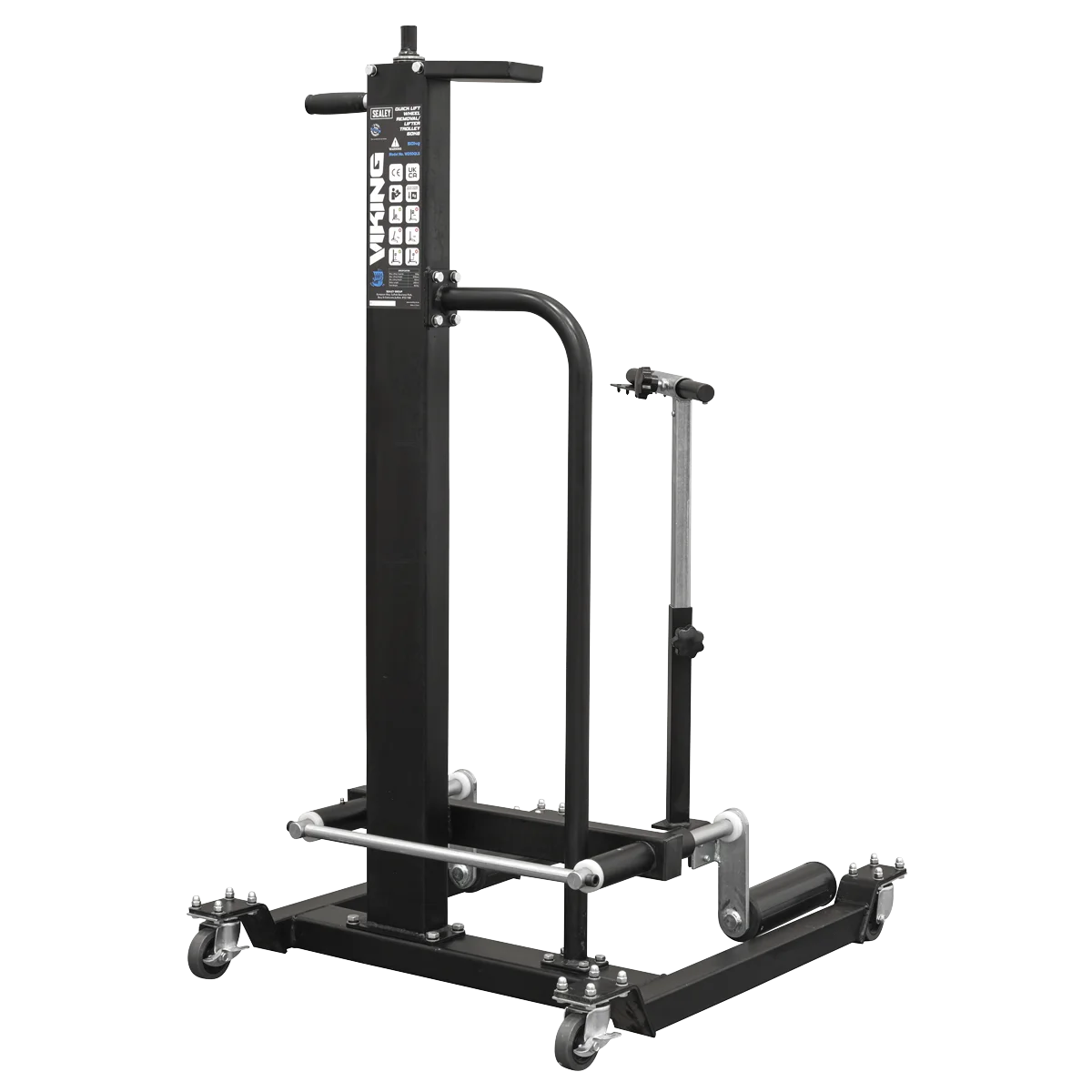 Sealey Viking Wheel Removal Trolley WD50QLS 50kg Capacity