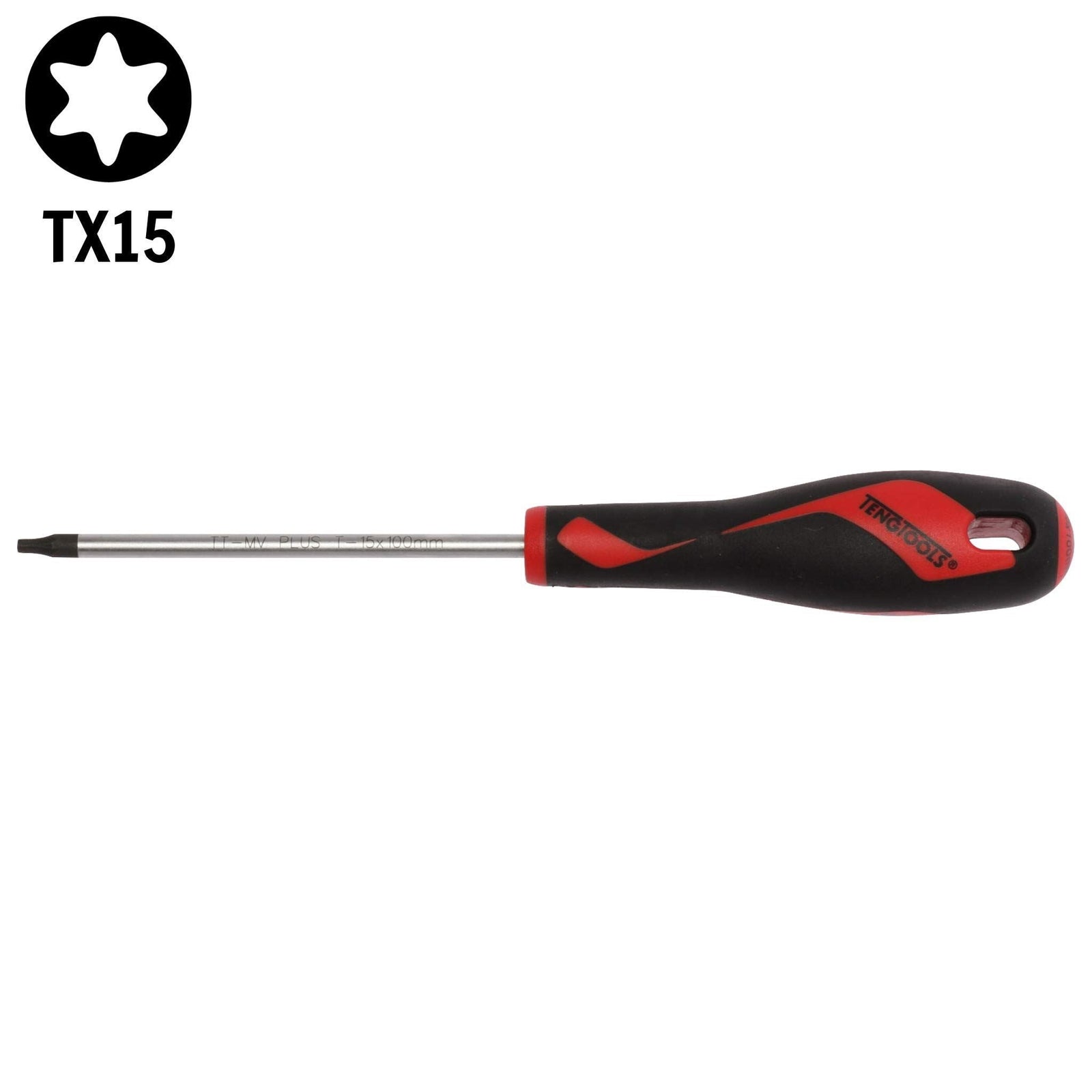 Teng Tools TX Screwdriver TX15 x 100mm M