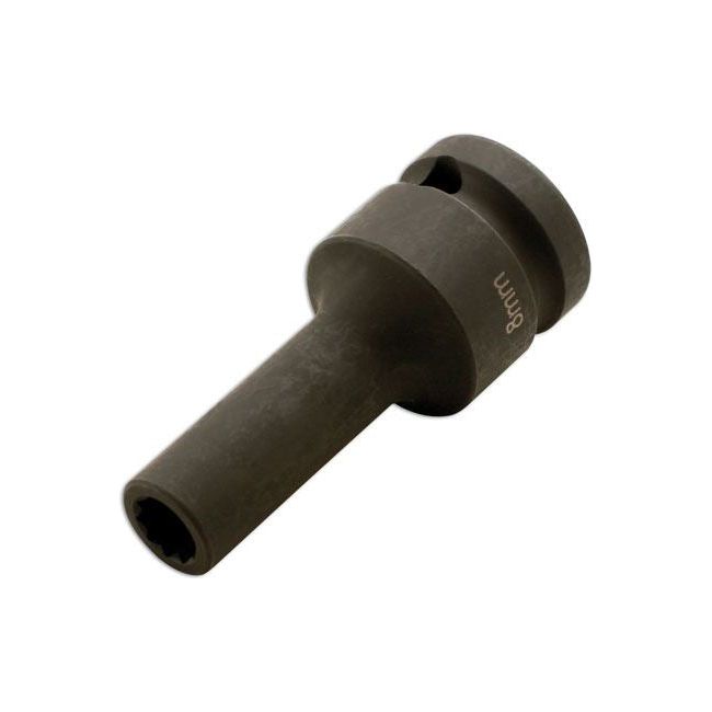 Laser Split Rim Impact Socket 1/2"D 8mm x 10pt 5132