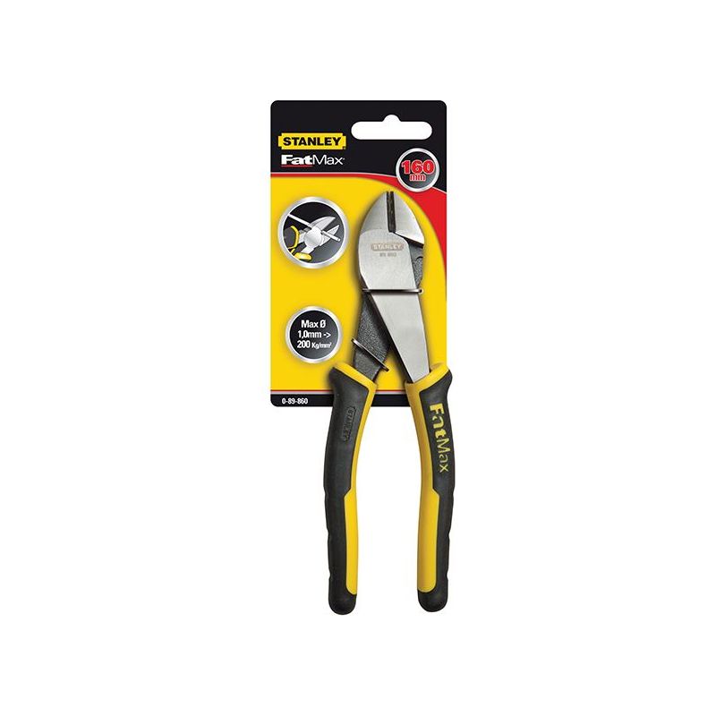 Stanley® Hand Tools FatMax® Angled Diagonal Cutting Pliers 160mm (6.1/4in)