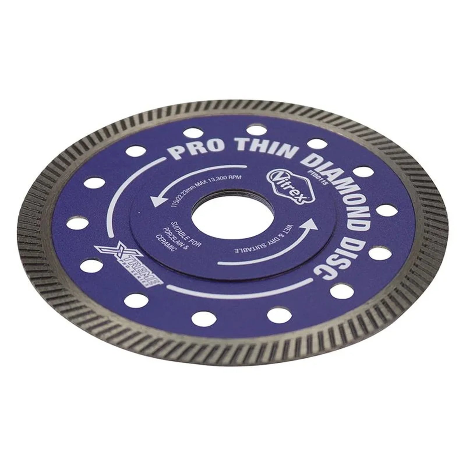 Vitrex Xtreme Pro Thin Diamond Disc 115mm - PTDD115