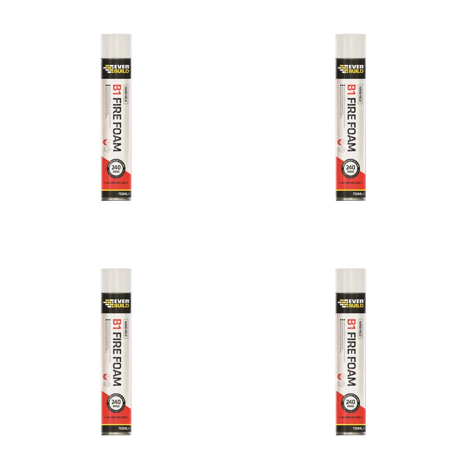 Everbuild Sika Fire Foam B1 Hand Grade Aerosol 750ml - 488714