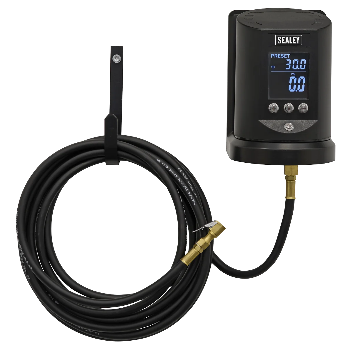 Sealey Wall Mounting Tyre Inflator SA450 174psi Digital