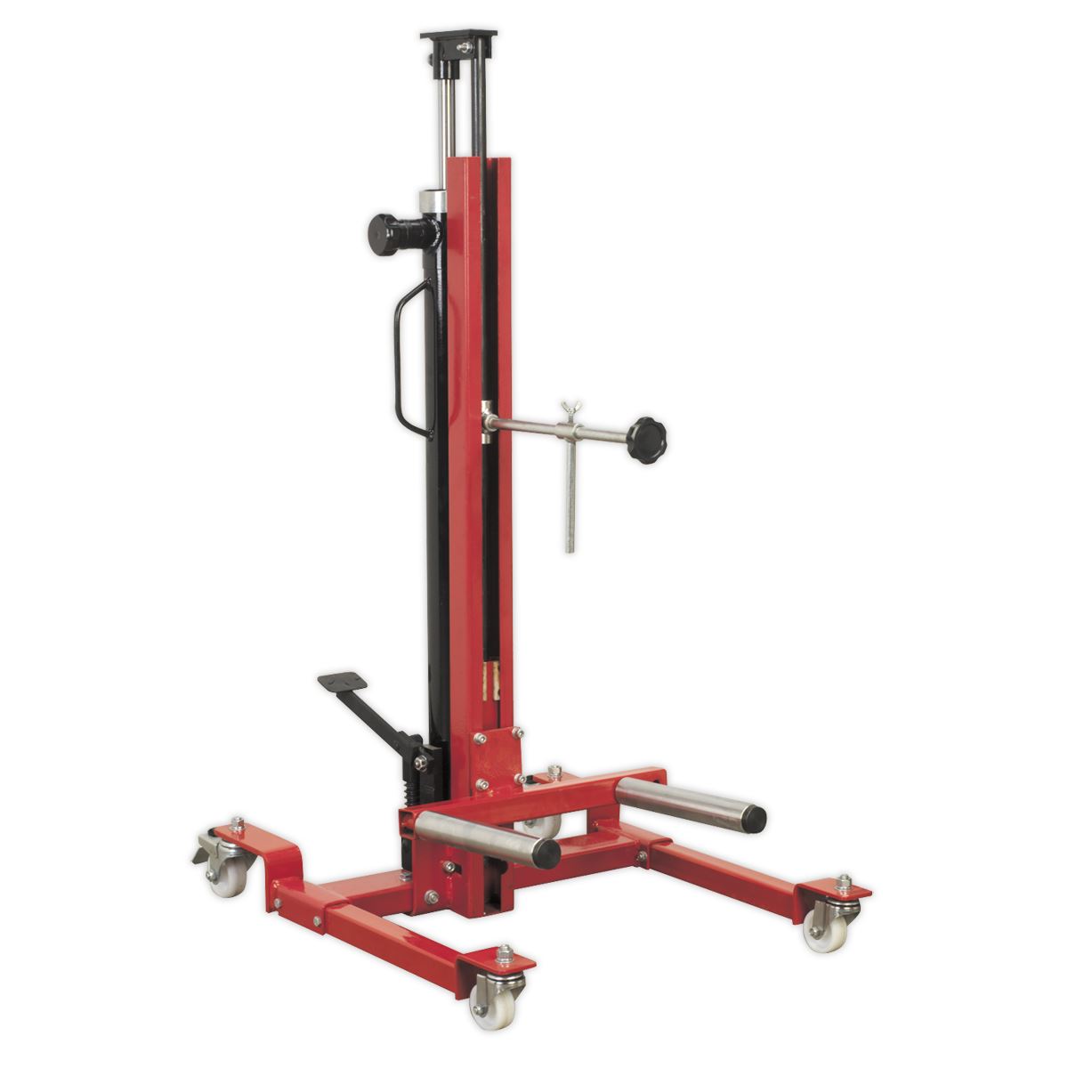 Sealey Wheel Removal/Lifter Trolley 80kg Quick Lift WD80