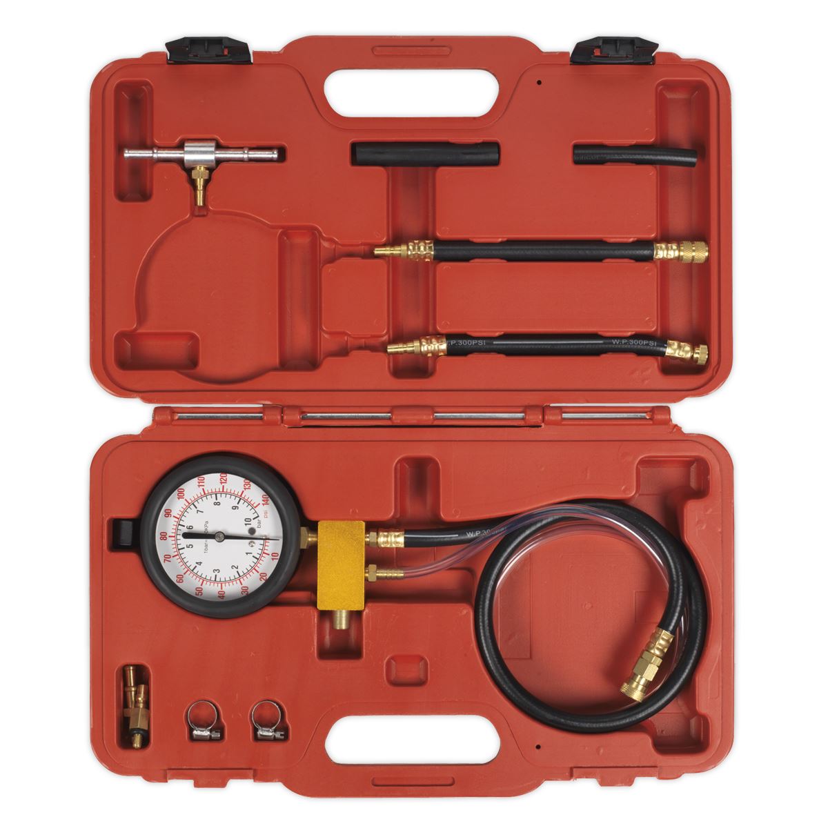 Sealey Fuel Injection Pressure Test Kit Test Port VSE211