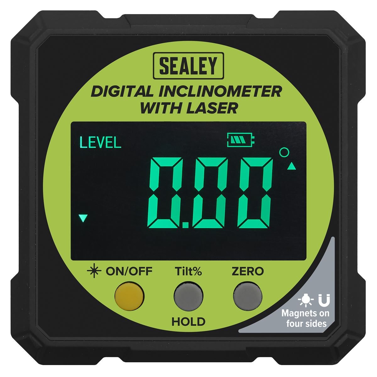 Sealey Inclinometer Digital with Laser AK9991