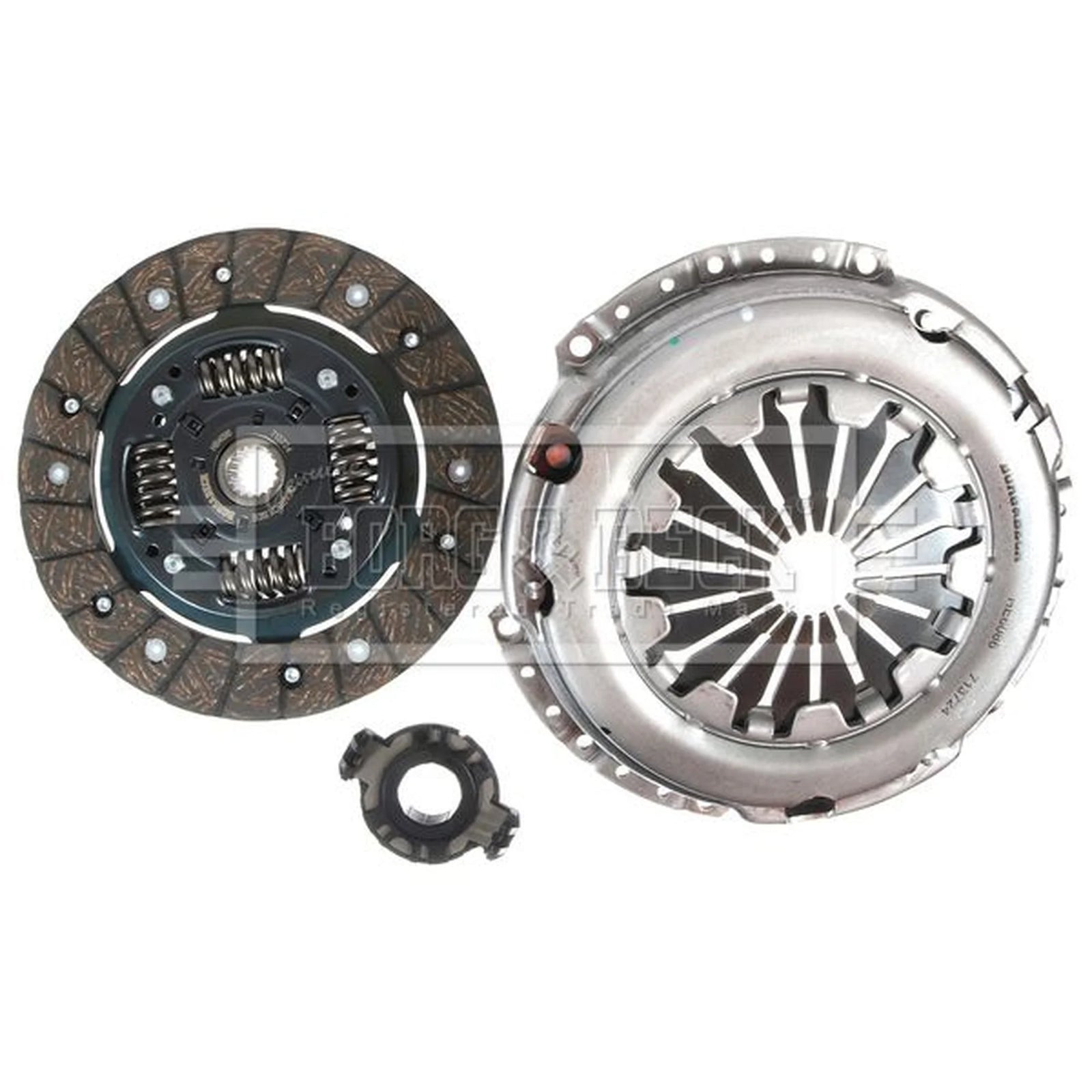 Borg & Beck Clutch Kit Set 3pc 200mm HK7794