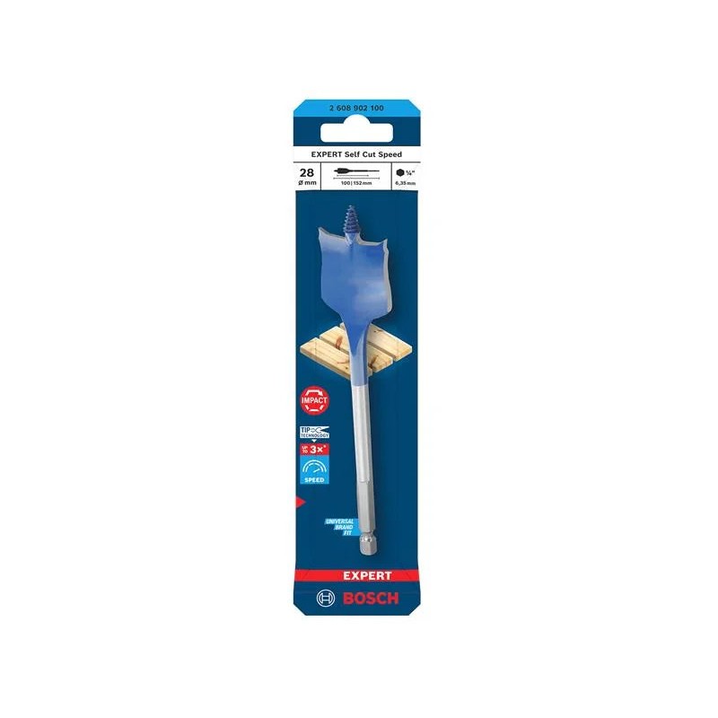 Bosch Powertool Accessories EXPERT Self Cut Speed Spade Drill