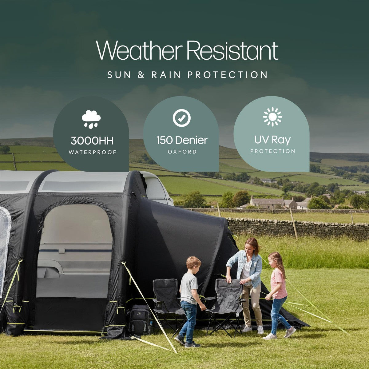 Leisurewize Skyliner 420 Inflatable Caravan Sleeping Annex