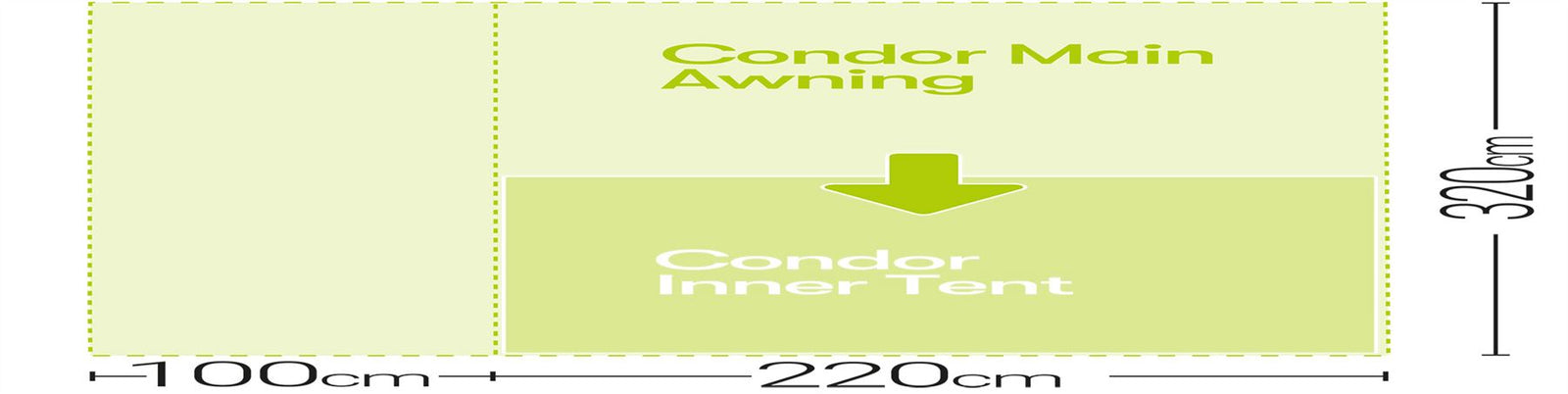 Quest Condor Air 320 Inner Tent