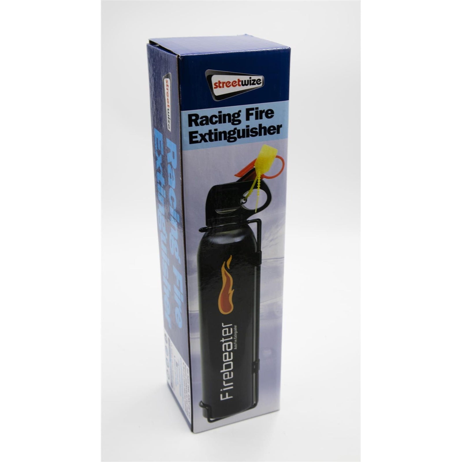 Streetwize UXFE3 Urban X Racing Fire Extinguisher 600g Black ABC Dry Powder