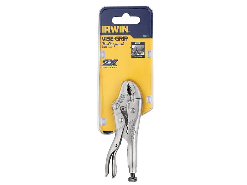 Irwin® Vise-Grip® 4WRC Curved Jaw Locking Pliers with Wire Cutter 100mm (4in)