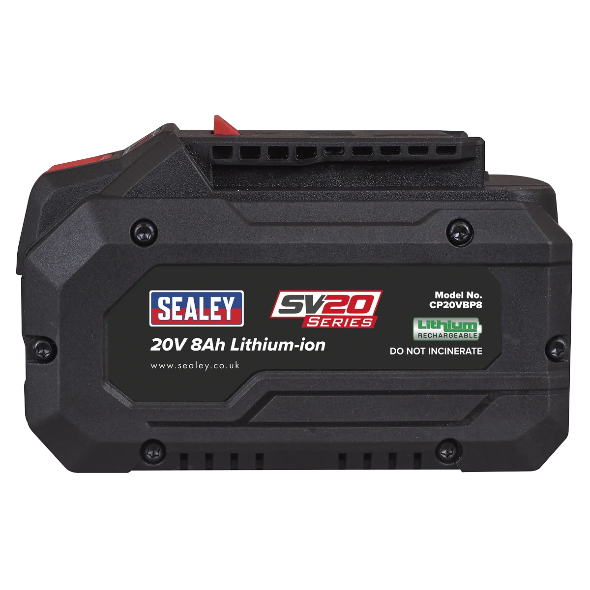 Sealey SV20 Series Power Tool Battery 20V 8Ah Lithium-ion
