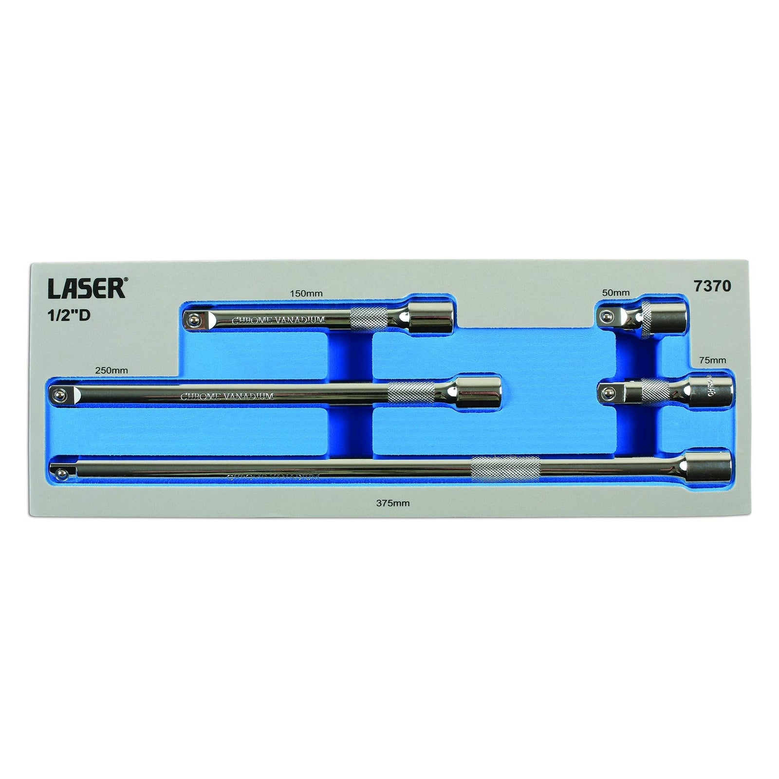 Laser Extension Bar Set 1/2"D 5pc 7370