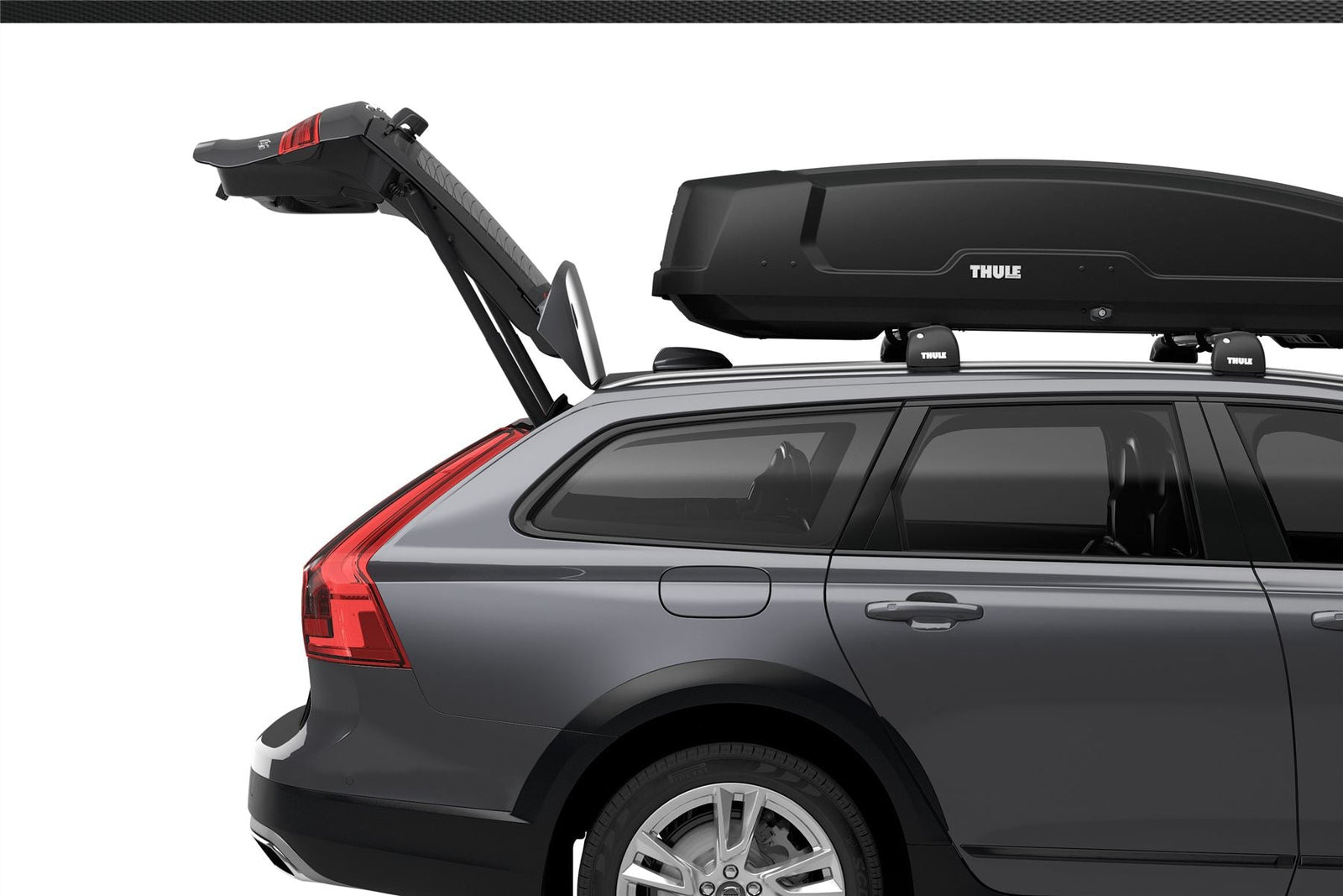 Thule Force XT Alpine roof box black matte Roof box