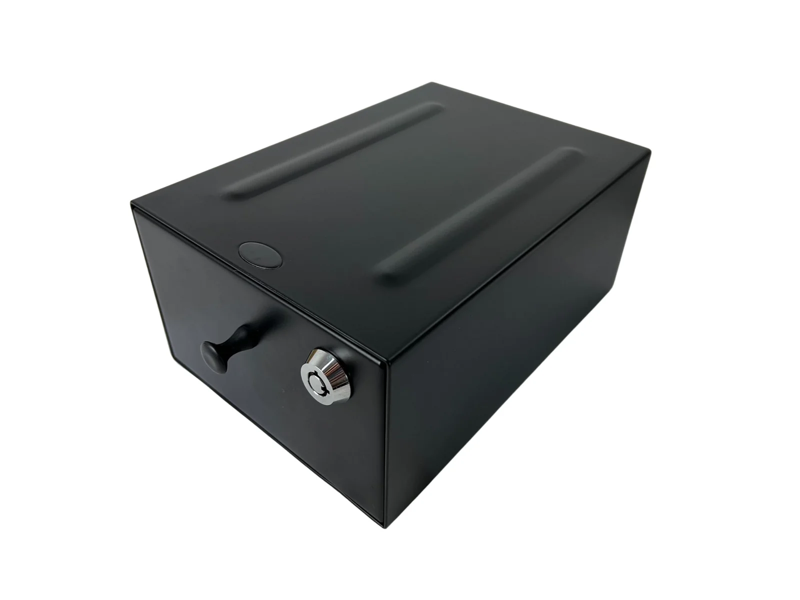 Milenco Caravan Safe – Floor-Mount Security Box with Fitting Kit (10×15×22cm), 2 Keys (1427)