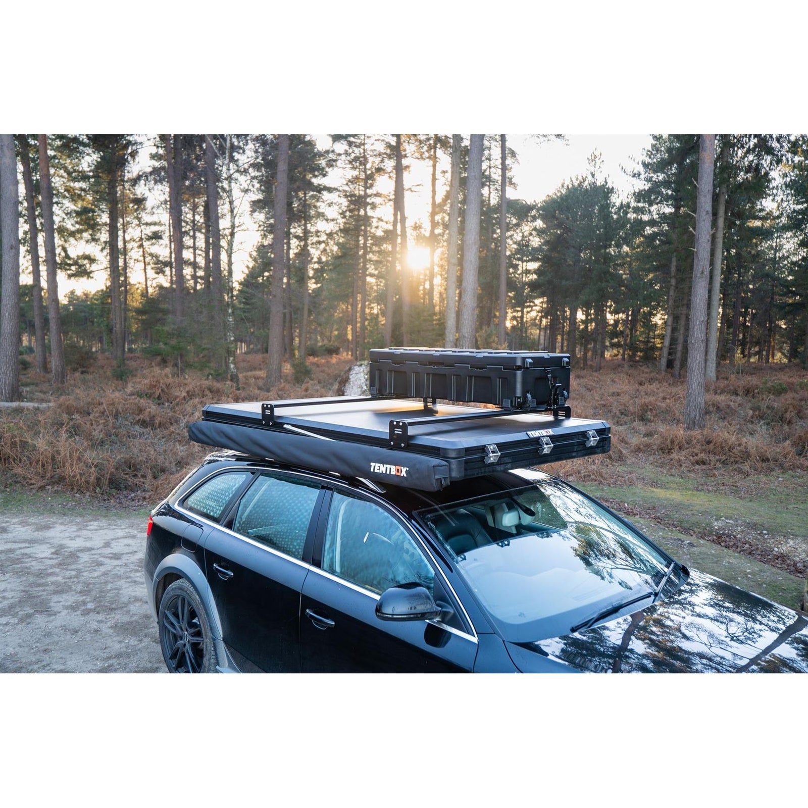 TentBox Cargo 2.0 (Forest Green) 2 Person Roof Tent
