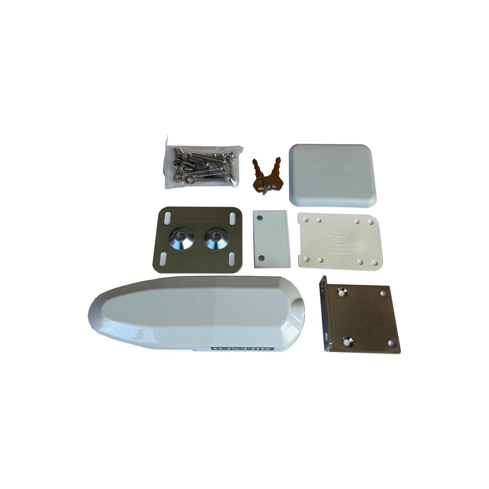 Milenco Caravan Motorhome Van Security Door Frame | Wall Mounted Multi Lock 2660