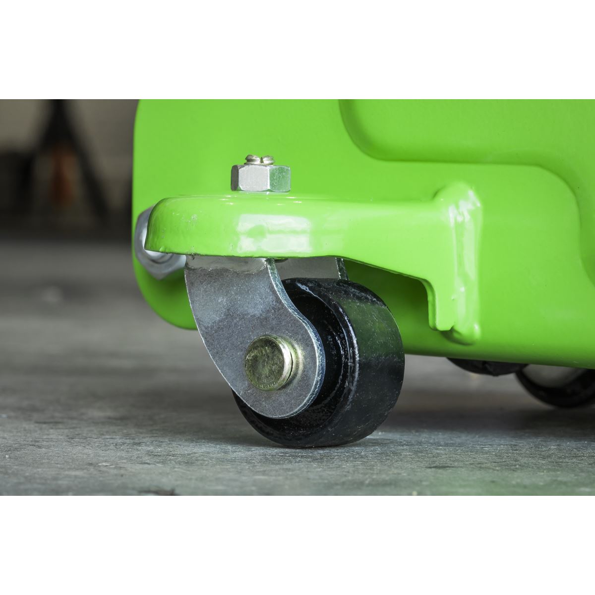 Sealey Short Chassis Trolley Jack 2 Tonne - Green 1050CXHV
