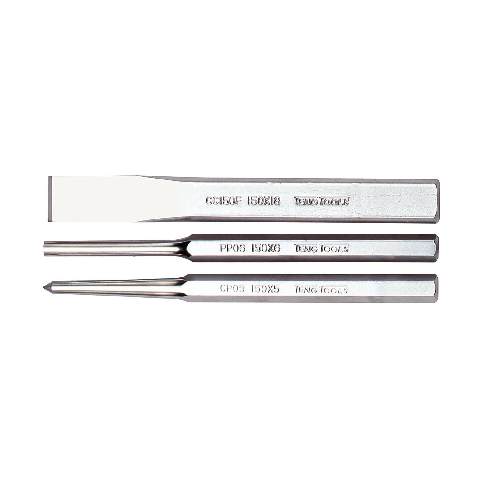 Teng Tools Punsch & Chisel Set FOAM2 14 Pieces