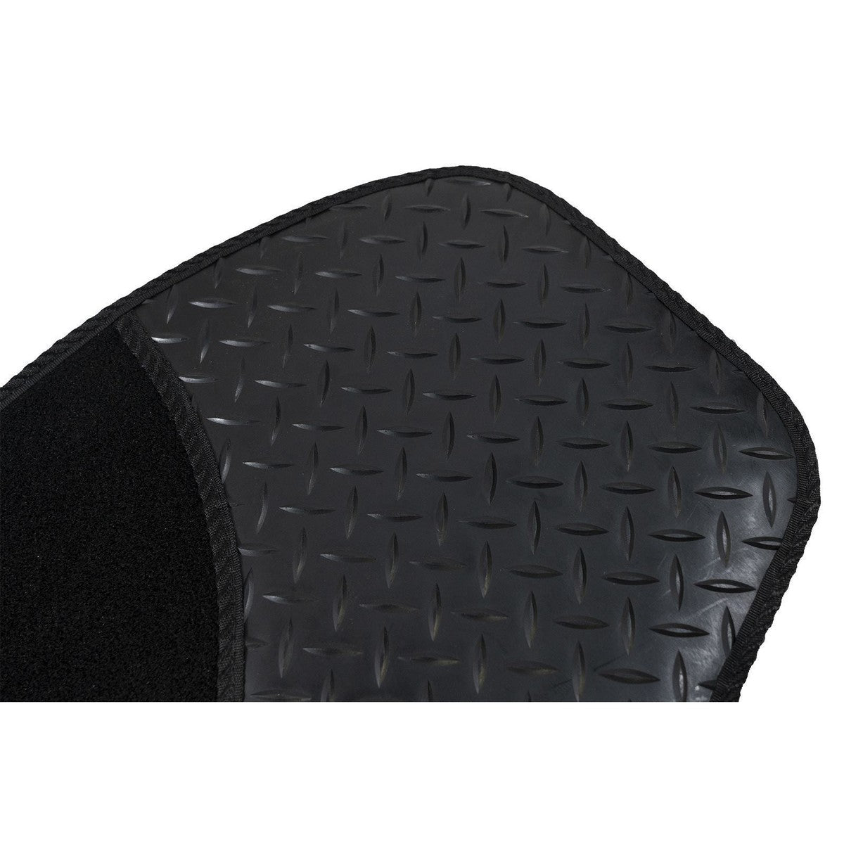 Universal Car Carpet Floor Mats Set with Rubber Pad