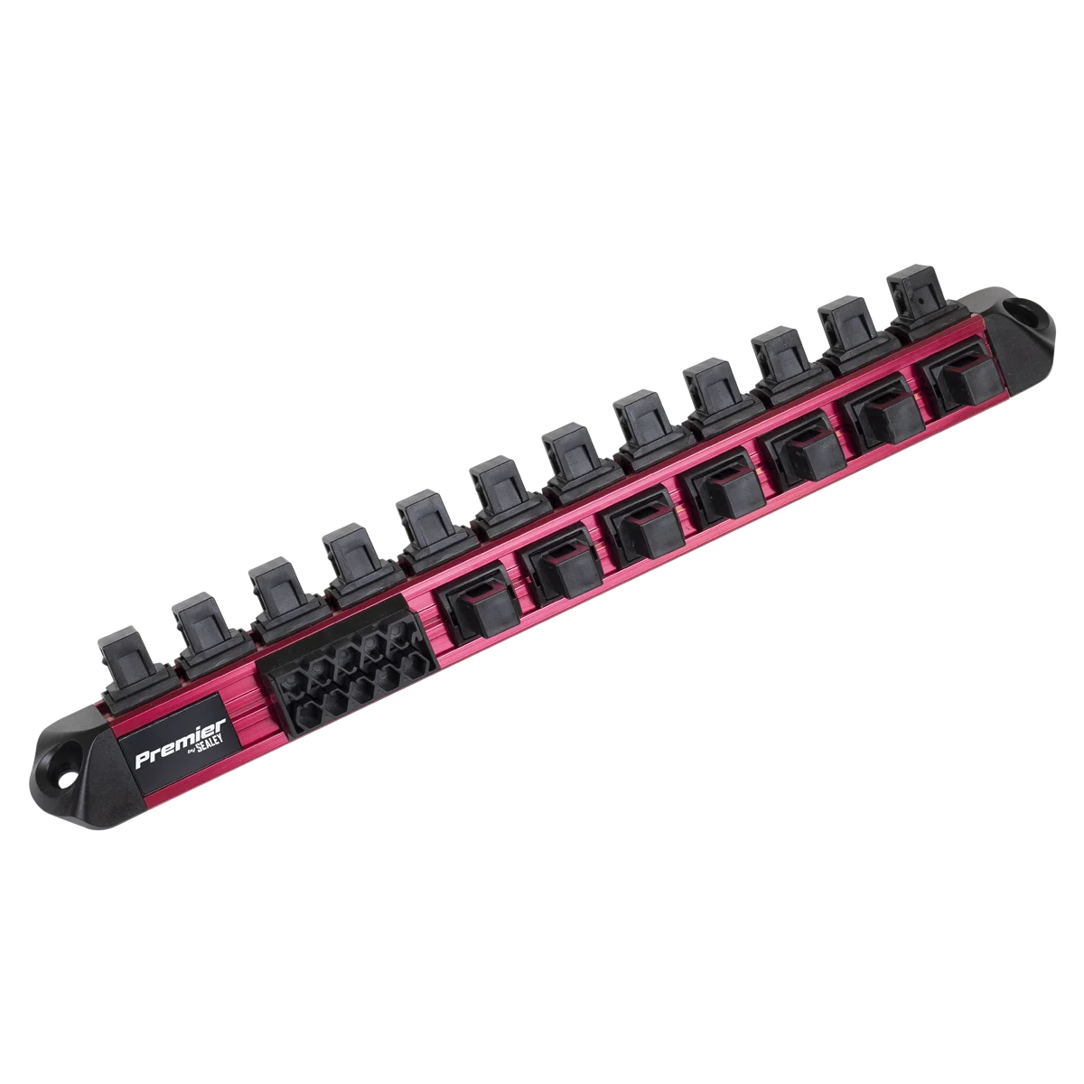 Sealey Premier Socket & Bit Retaining Rail 1/4"Sq Drive 260mm