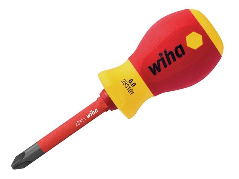 Wiha SoftFinish® electric slimVario Stubby Screwdriver Set, 4 Piece