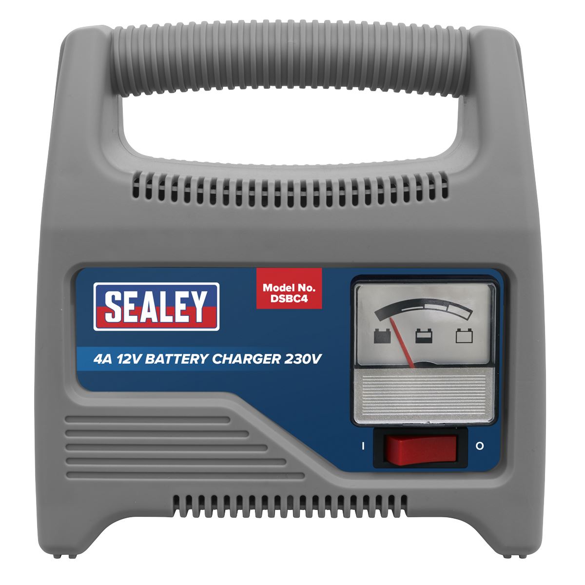 Sealey DSBC4 Battery Charger 12V 4Amp 230V Automatic Car / Bike / Van 12-48Ah