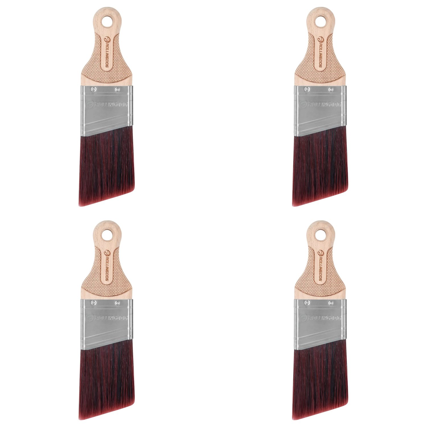 ROLLINGDOG DOBERMAN™ X1000 Series Short Handle Angled Paint Brush, 50mm - 10327